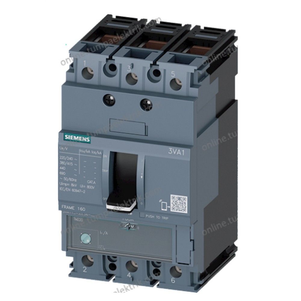 SIEMENS 3VA1112-4EE36-0AA0 TERMİK AYARLI KOMPAK ŞALTER