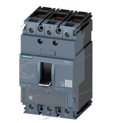 SIEMENS 3VA1116-4EE36-0AA0 TERMİK AYARLI KOMPAK ŞALTER