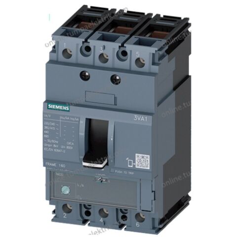 SIEMENS 3VA1180-4EE36-0AA0 3 KUTUP KOMPAKT TM220 36KA 56-80A