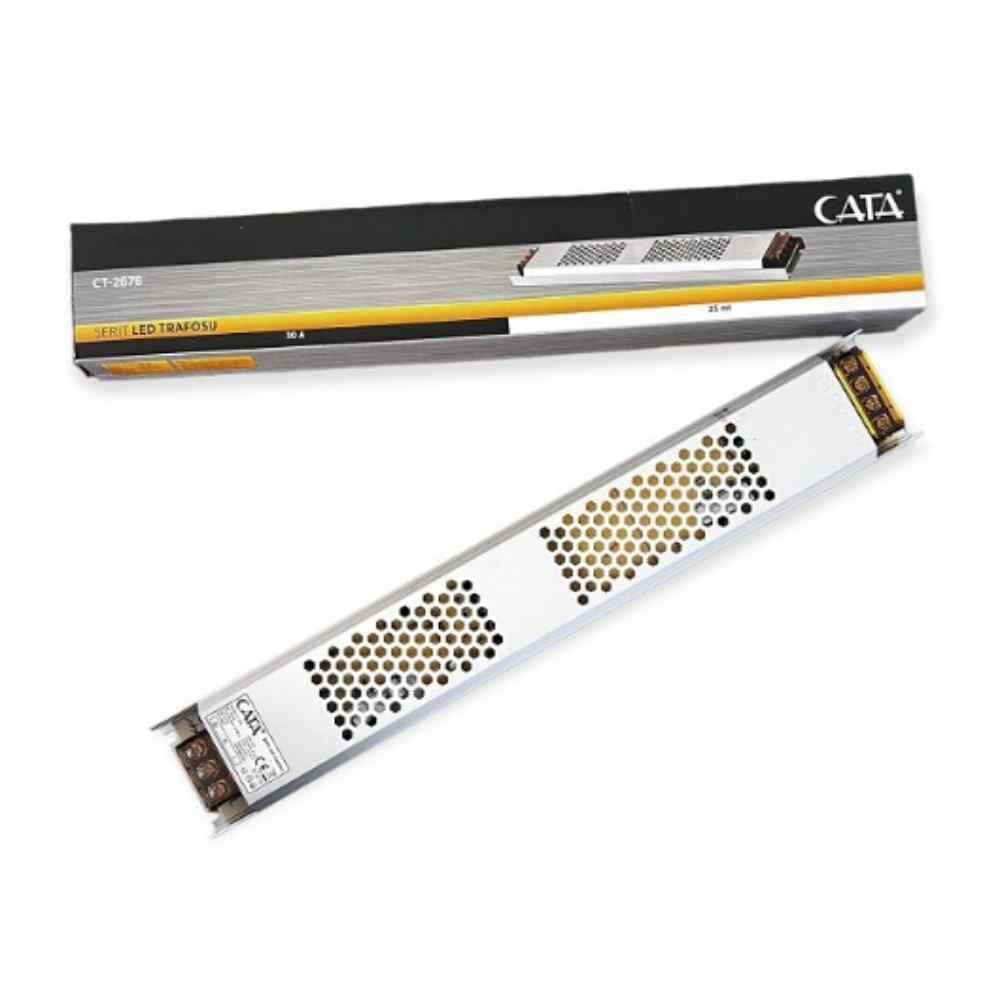 CATA 30AMPER ŞERİT LED TRAFOSU(360W)(SÜPER SLİM FANSIZ)