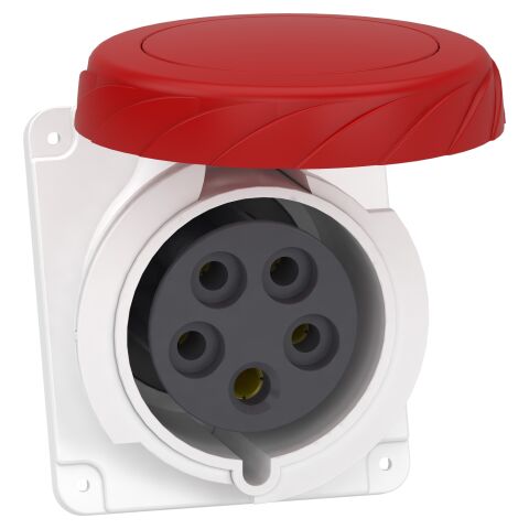 SCHNEIDER SCHNEIDER 5x32A, trifaze, 3P+N+T, IP67,HIZLI, PratiKa Eğik Makina Prizi