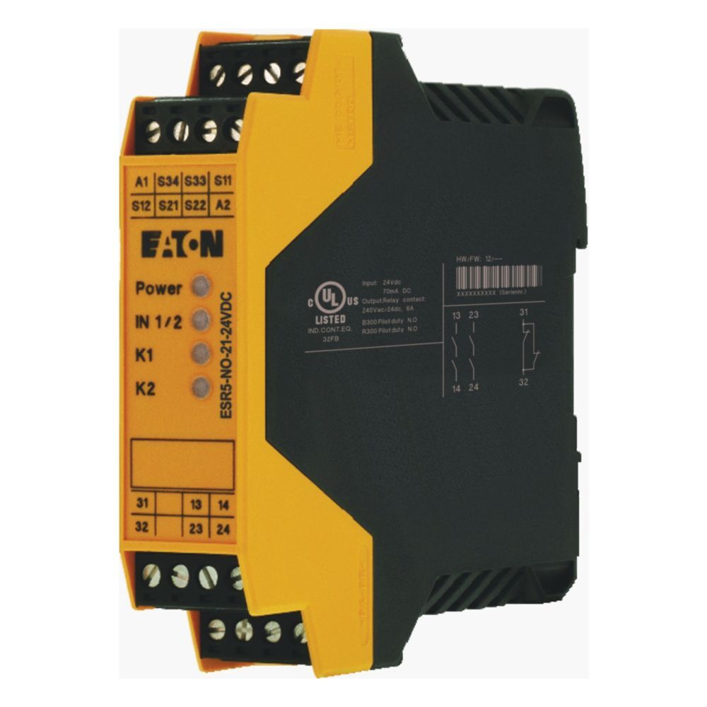 EATON ESR5-NO-21-24VAC-DC EMNİYET RÖLESİ, ACİL DUR- Y7-118700
