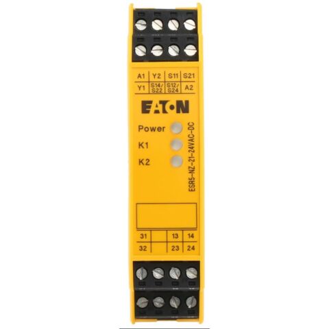 EATON ESR5-NZ-21-24VAC-DC EMNİYET RÖLESİ, ÇİFT EL- Y7-118703