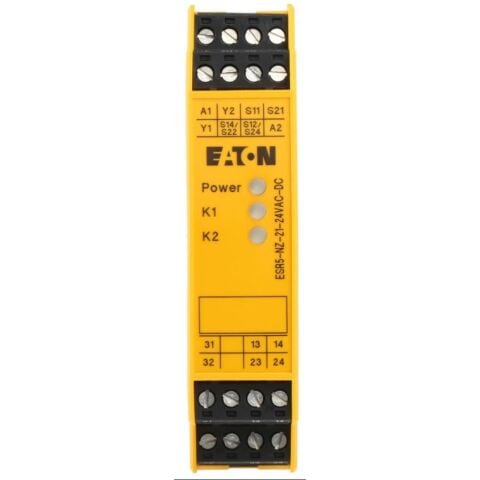 EATON ESR5-NZ-21-24VAC-DC EMNİYET RÖLESİ, ÇİFT EL- Y7-118703
