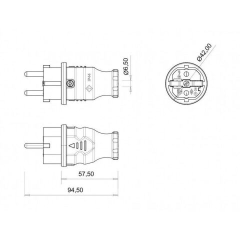 BEMİS BK1-1402-2031 DÜZ FİŞ FRANSIZ TİPİ