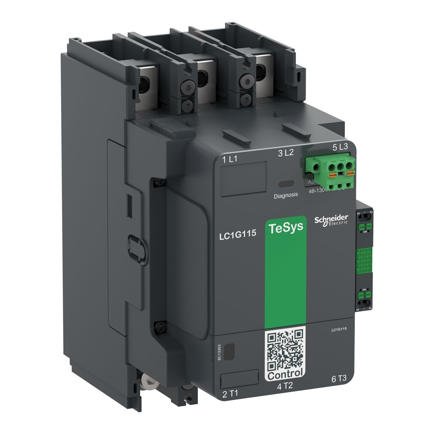 SCHNEIDER 200KW 400A 3P TEYSS STND KONTAKTÖR