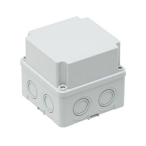 METE ENERJİ 110X110X100 TERMOPLASTİK BUAT DERİN KAPAKLI GRİ 40201205