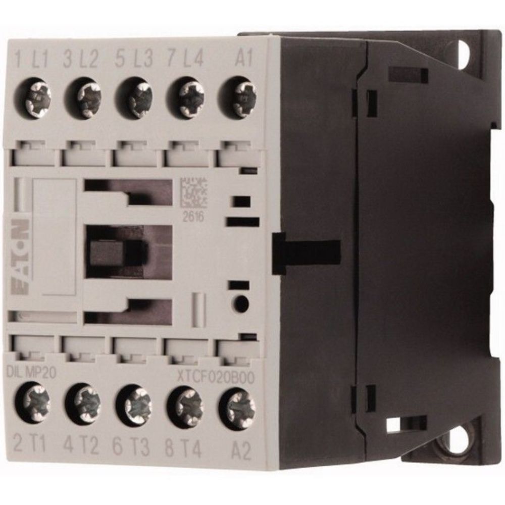EATON DILEM4-G(24VDC) 4-POLE CONTACTOR,20A/AC-1,DC- Y7-12701