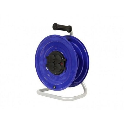 BEMİS BM1-2103-0000 1/16A. 4 PRİZLİ METAL MAKARA 3X1,5MM TTR 25M. KAPASİTELİ