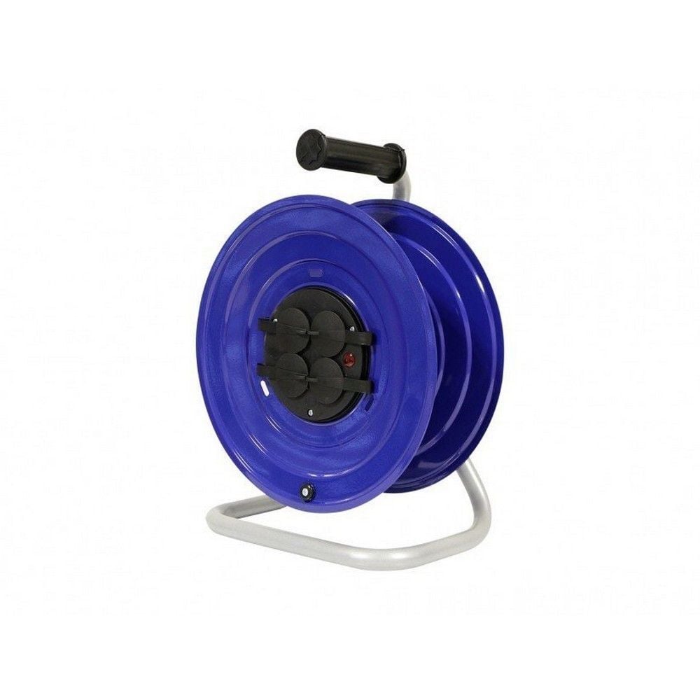 BEMİS BM2-3103-0000 1/16A. 4 PRİZLİ METAL MAKARA 3X1,5MM TTR 50M. KAPASİTELİ