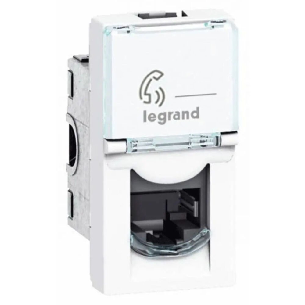 LEGRAND SİSTEM ARMADA RJ11, 4KONTAK TELEFON PRİZİ-1M-LEGRAND 78730
