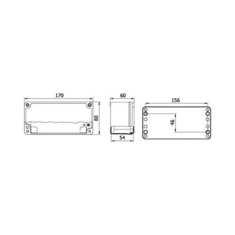 METE ENERJİ 80X170X60 ALÜMİNYUM BUAT SIĞ GÖVDE 402507