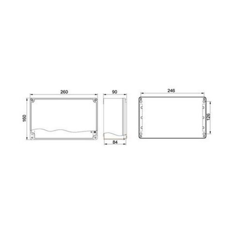METE ENERJİ 160X260X90 ALÜMİNYUM BUAT 402517