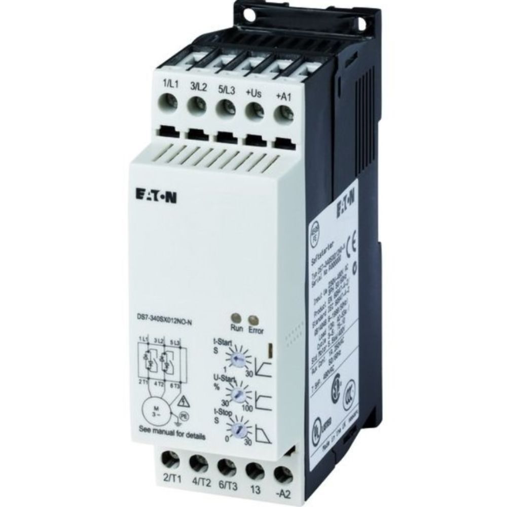 EATON DS7-342SX009N0-N SOFTSTARTER DS7, 110/230 V AC, 9 A (2-FAZ TRİSTÖR KONTROLLÜ)