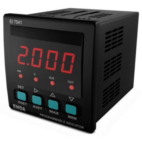 ENDA EI7041-230 230V AC 72X72 KONTAKLI DİJİTAL GÖSTERGE