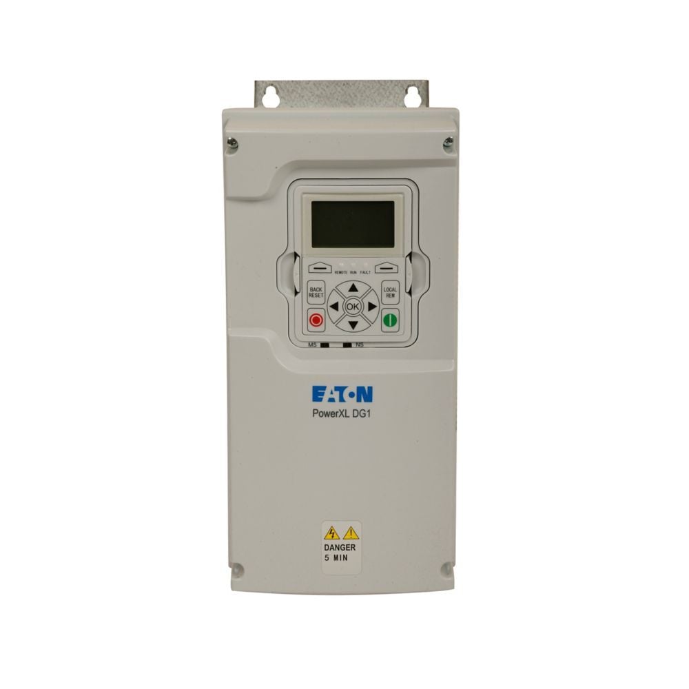 EATON DG1-34012FB-C21C Hız Kontrol Cihazı-Filtreli, Frenleme Modüllü, 7,5kW 16A Trifaze 400V (FS2)-EATON