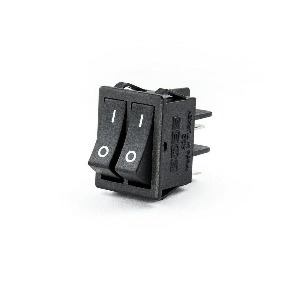 EMAS A12B1H10 ANAHTAR 30X22 MM SİY.GÖV.1NO+1NO TER.SİY.0-1 IŞKSZ