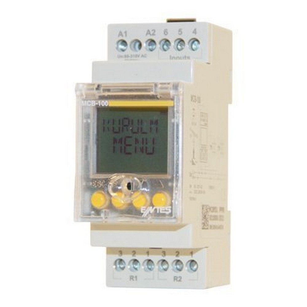 ENTES M2951 MCB-100 DİJİTAL ZAMAN RÖLELESİ