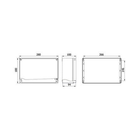 METE ENERJİ 180X280X100 ALÜMİNYUM BUAT 402542