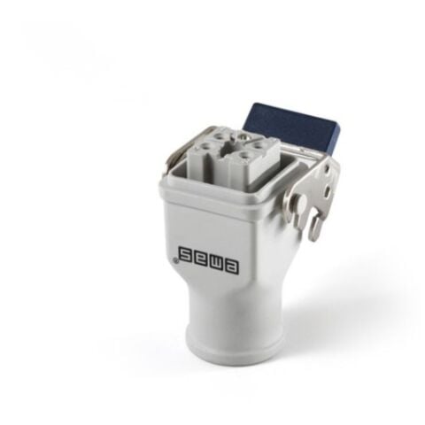 EMAS EMAS 5 KUTUP PLASTIK GRİ UZATMA PRIZ METAL MANDALLI EBP05PU36