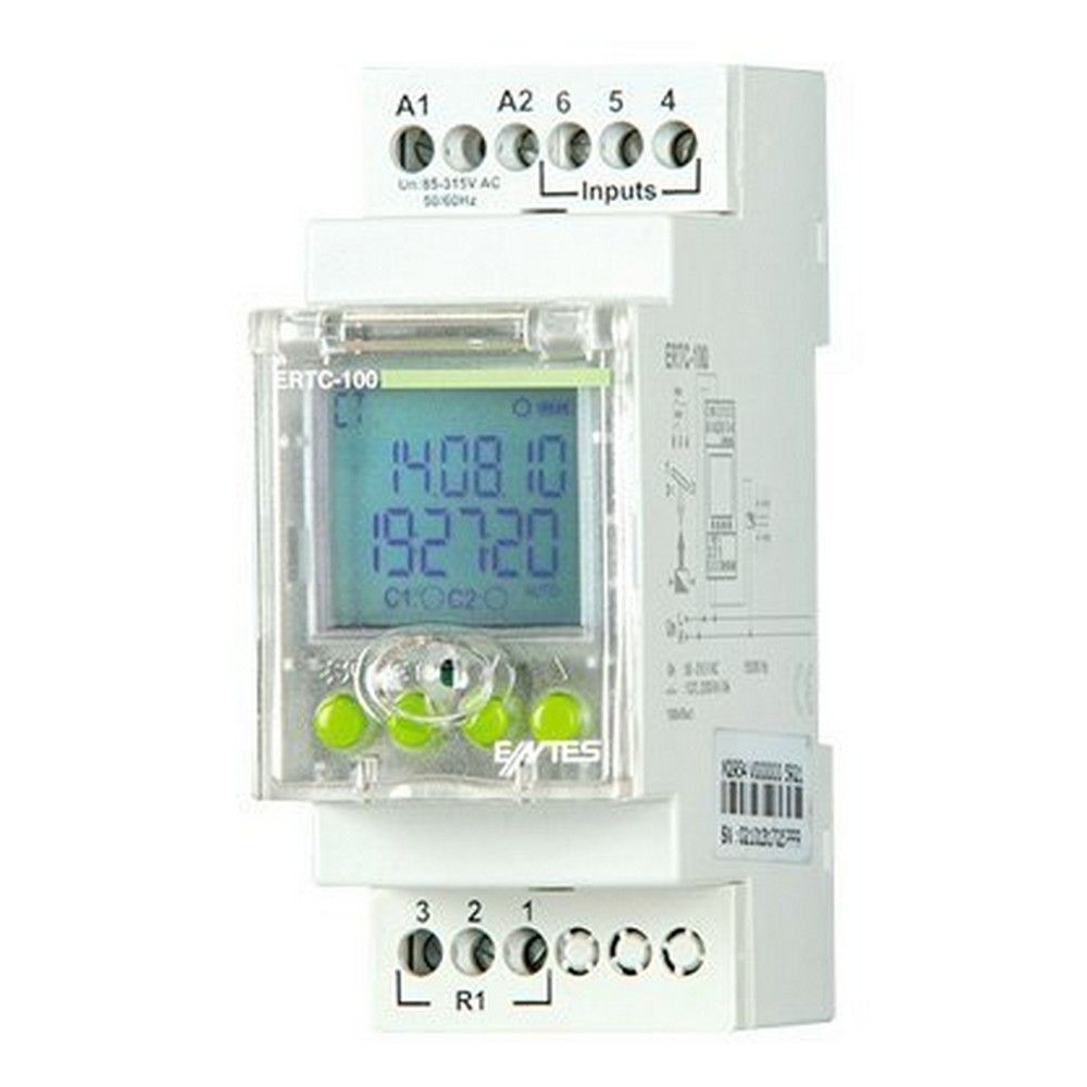 ENTES M3312 ERTC-101 DİJİTAL ZAMAN RÖLELESİ