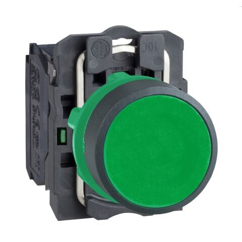 SCHNEIDER YEŞİL YAYLI BUTON 22 MM 1NA 3389110903409