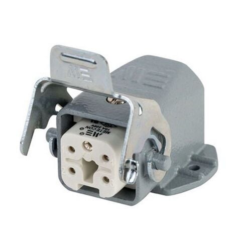 METE ENERJİ 5X10A. ÇOKLU MAKİNE PRİZİ EĞİK  METAL MANDALLI 403012S