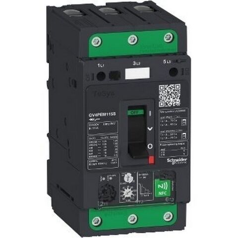SCHNEIDER GV4PEM115B TESYS GV4 25KA 3P 115A ÇOK FONKSİYONLU DEVRE KESİCİ