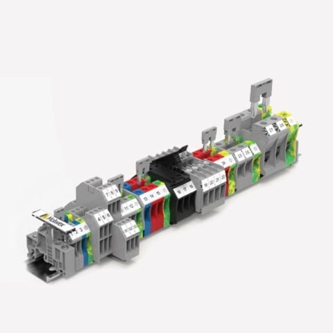 MOLWEX DC10-PE 10 MM², VİDALI, 1 GİRİŞ-1 ÇIKIŞ KLEMENS, TOPRAKLAMA MOLWEX 150 073