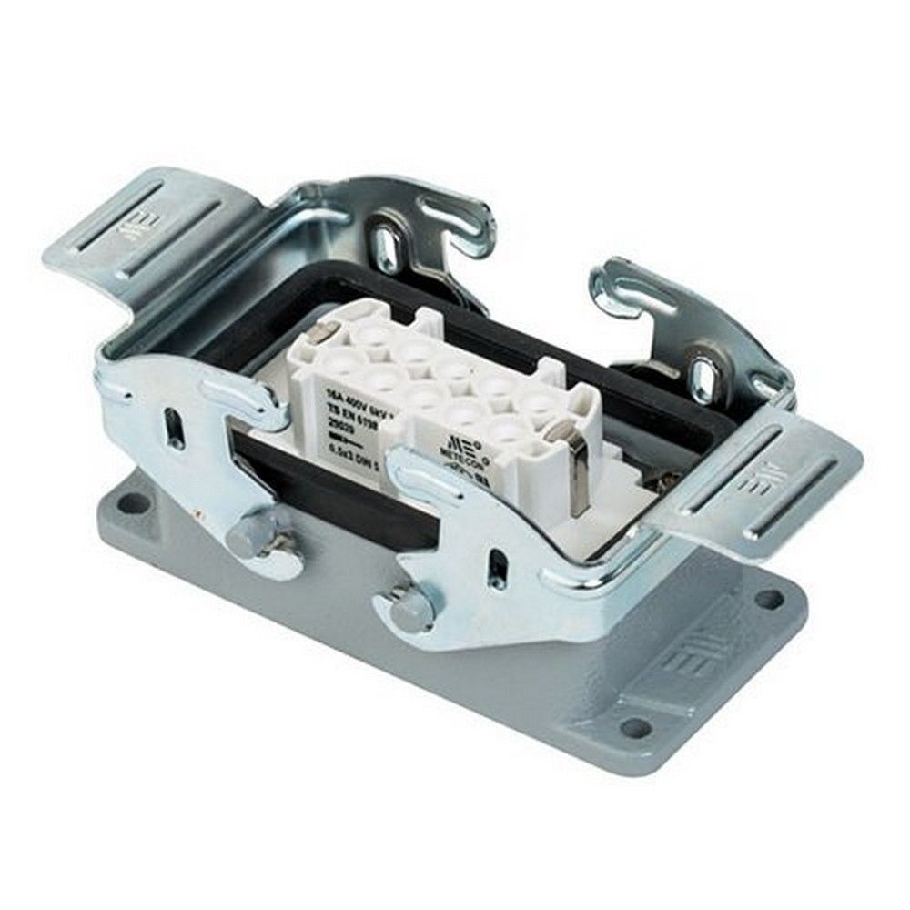 METE ENERJİ 10X16A. ÇOKLU MAKİNE PRİZİ METAL MANDALLI 403020S