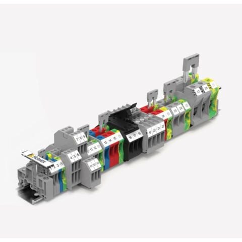 MOLWEX DCKKB2.5 2.5 MM², VİDALI, ÇİFT KATLI, 2 GİRİŞ-2 ÇIKIŞ KLEMENS MOLWEX 150 080