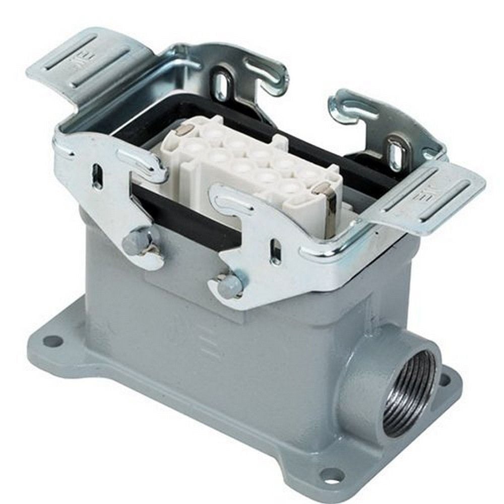 METE ENERJİ 10X16A. ÇOKLU DUVAR PRİZİ METAL MANDALLI 403026S