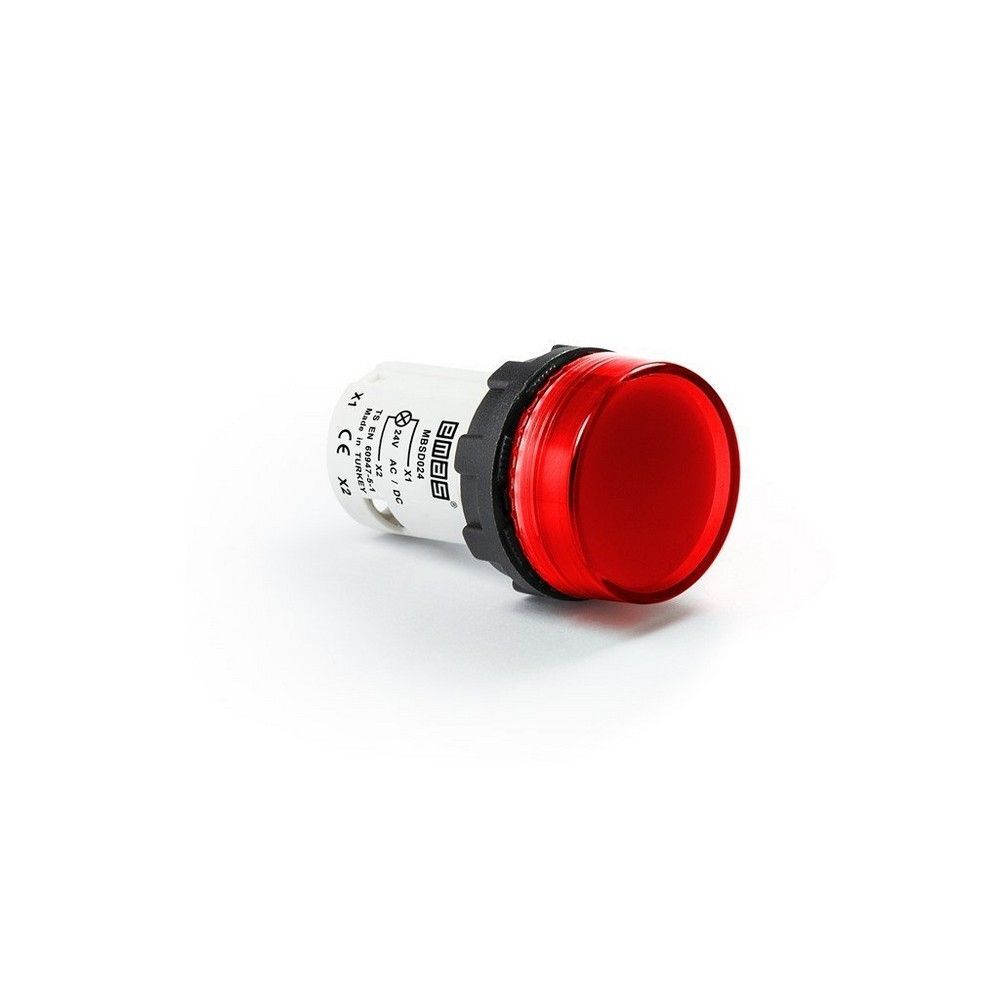EMAS MBSD024K B SERİSİ MONOBLOK SİNYAL 24V KIRMIZI
