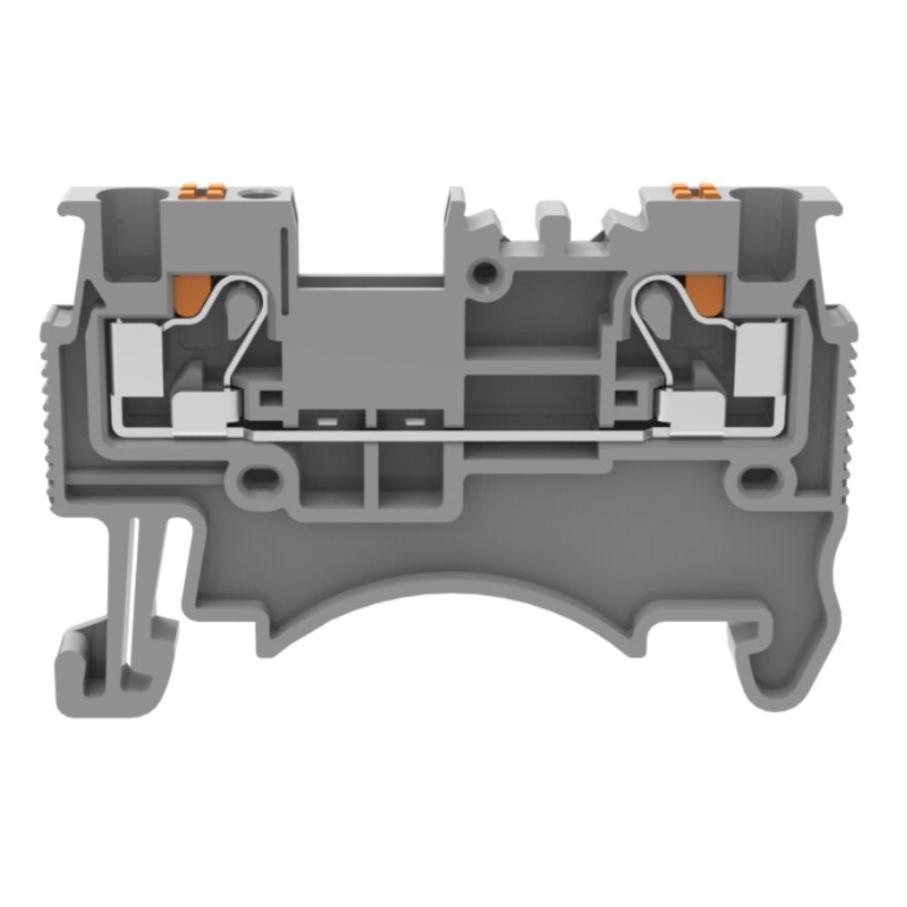 MOLWEX DS1.5 1.5 MM², GRİ, PUSH-İN, 1 GİRİŞ-1 ÇIKIŞ KLEMENS MOLWEX 160 000
