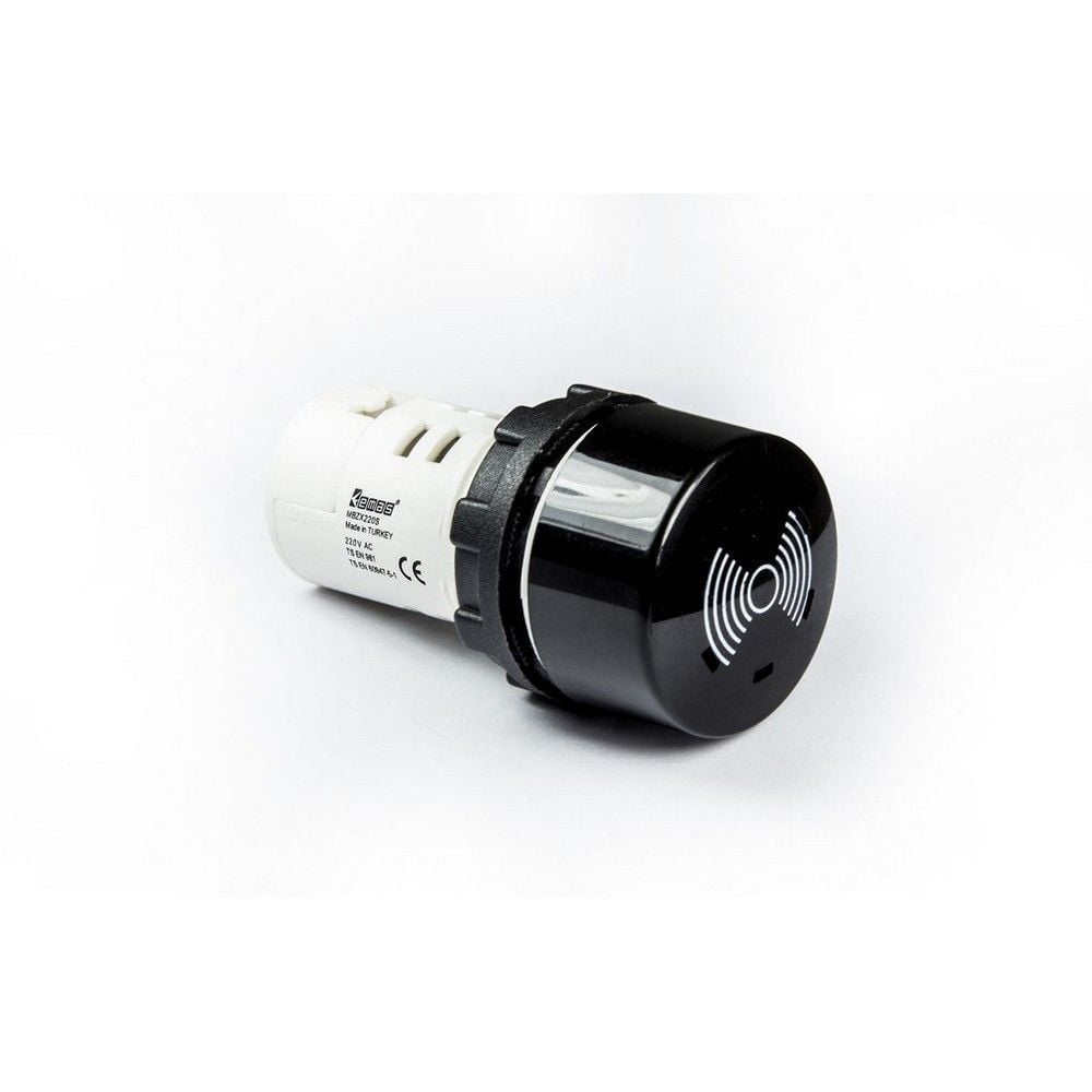 EMAS MBZX220S B SER.M.BLOK BUZZER 220V IP KORUMASIZ