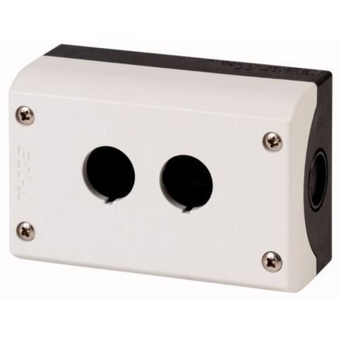 EATON 216537 BUTON AKSESUARI: BUTON KUTUSU, 2'Lİ, GRİ/SİYAH