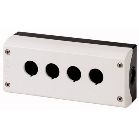 EATON 216539 BUTON AKSESUARI: BUTON KUTUSU, 4'Lİ, GRİ/SİYAH