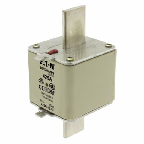 EATON 425NHG3B NH SİGORTA 3-BOY, GG/GL, 500V, 120KA - 425 A