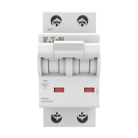 EATON CLM6-C63/2 Minyatür Devre Kesici - 6kA - C eğrisi - 2x63A-EATON