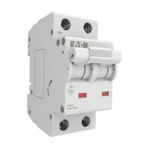 EATON CLM6-C63/2 Minyatür Devre Kesici - 6kA - C eğrisi - 2x63A-EATON