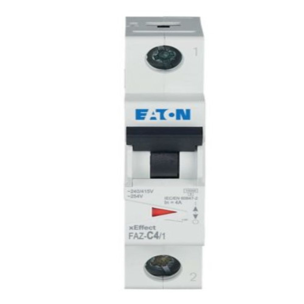 EATON FAZ-C4/1 MİNYATÜR DEVRE KESİCİ - 10KA - C EĞRİSİ - 1X4A