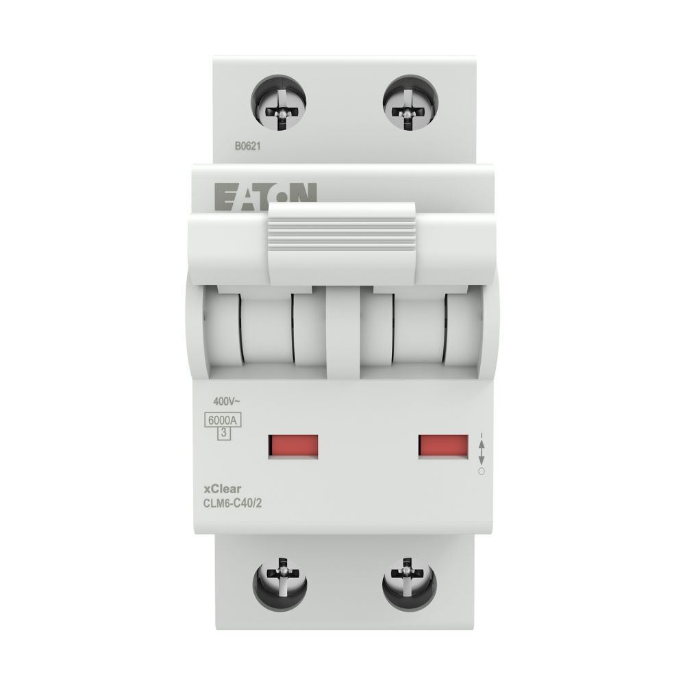 EATON CLM6-C40/2 Minyatür Devre Kesici - 6kA - C eğrisi - 2x40A-EATON