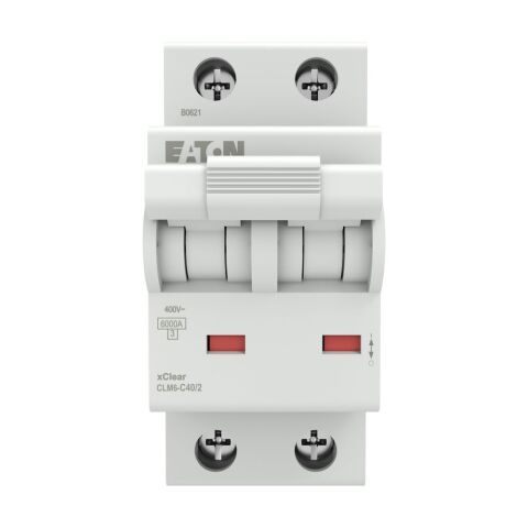 EATON CLM6-C40/2 Minyatür Devre Kesici - 6kA - C eğrisi - 2x40A-EATON