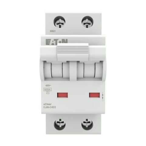 EATON CLM6-C40/2 Minyatür Devre Kesici - 6kA - C eğrisi - 2x40A-EATON