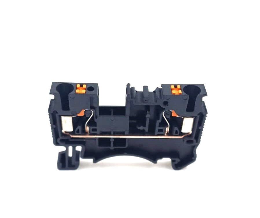 MOLWEX DS4 4 MM², SİYAH, PUSH-İN, 1 GİRİŞ-1 ÇIKIŞ KLEMENS MOLWEX 160 025